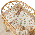 Snuggle Hunny Diggers & Tractors Organic Bassinet Sheet / Change Pad Cover