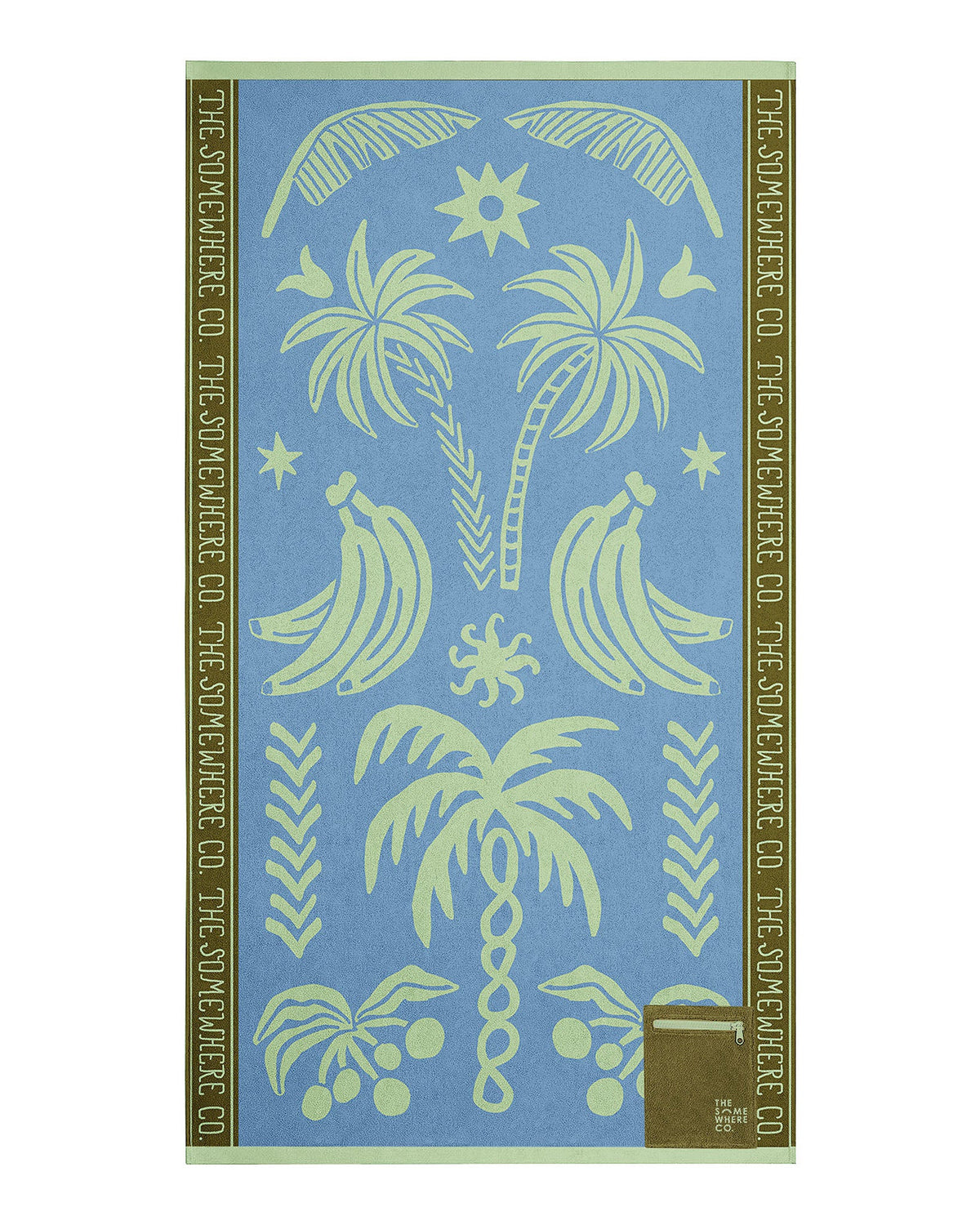 Tropicalia - Premium Cotton Beach Towel