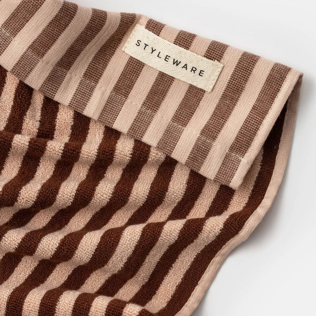 Styleware Between The Lines Tea Towel | Choc Malt