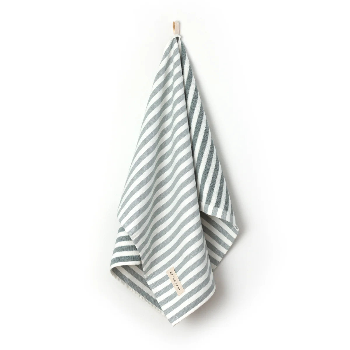 Styleware Between The Lines Tea Towel | Matcha
