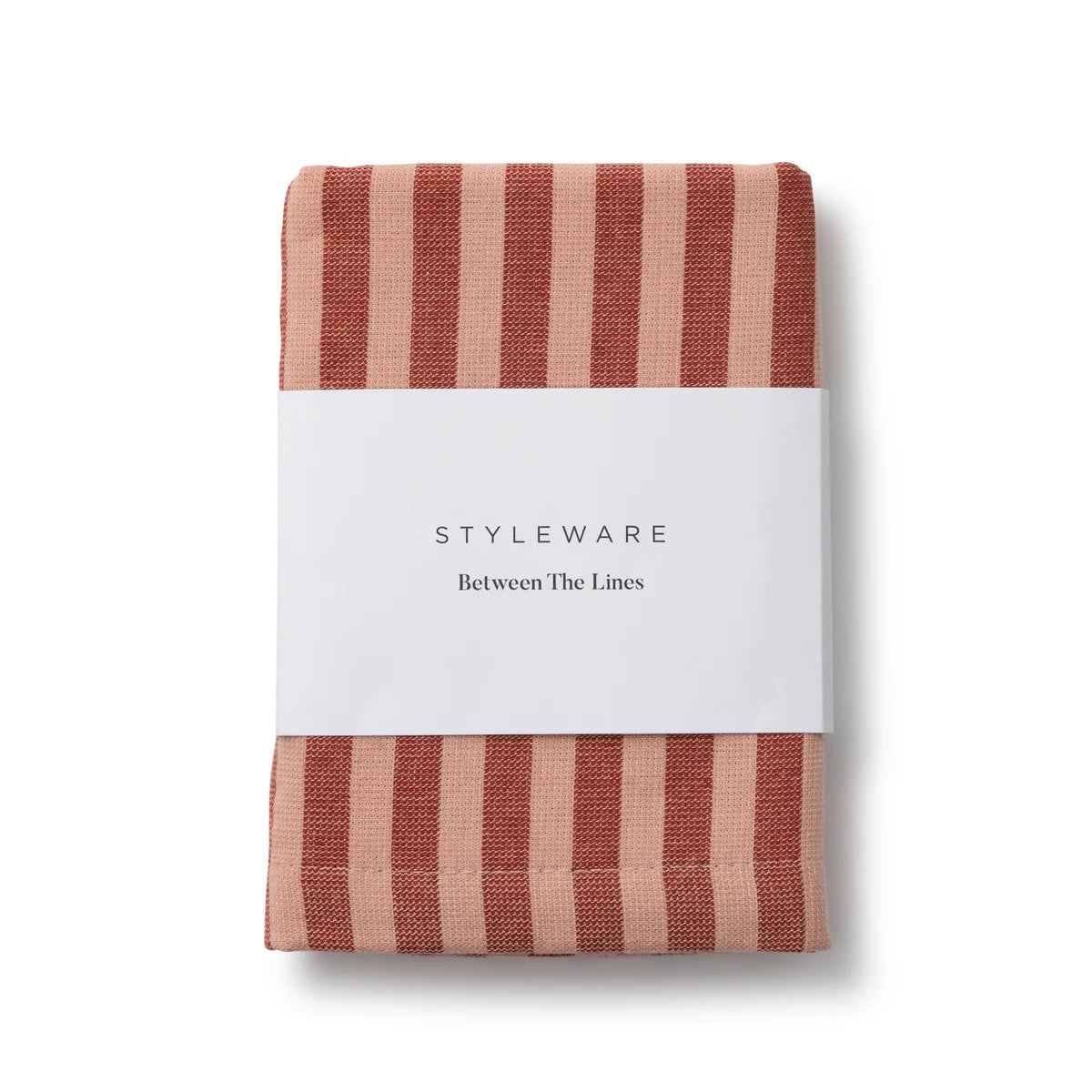 Styleware Between The Lines Tea Towel | Red Velvet