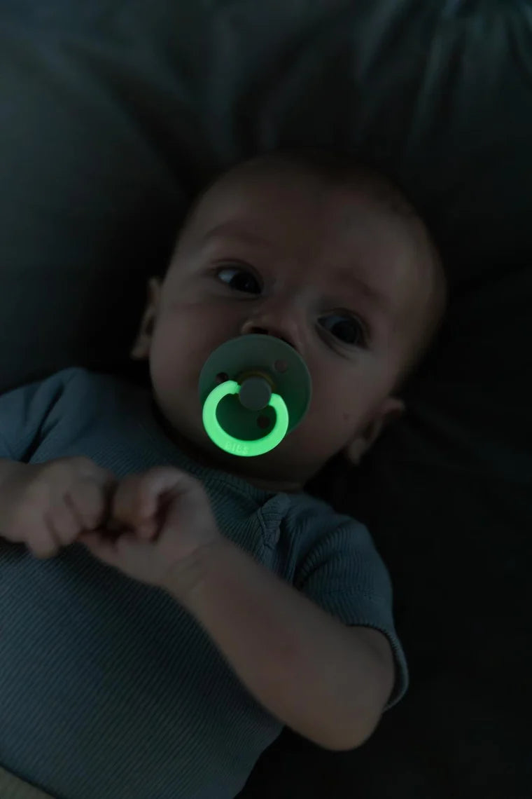 BIBS Dummies, GLOW 2 Pack | Size 2