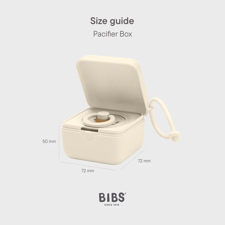 BIBS Pacifier Box | Ivory