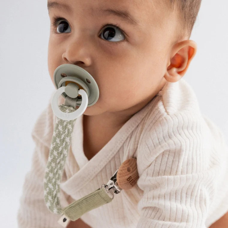 BIBS Pacifier clip | Ivory/Vanilla