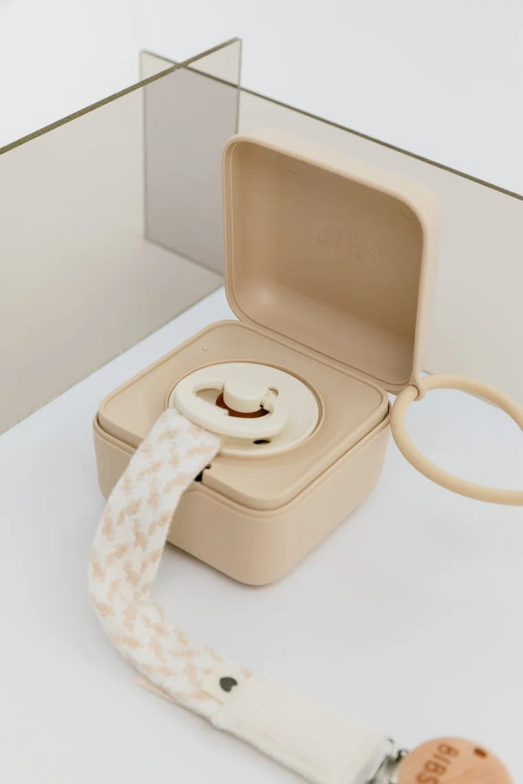 BIBS Pacifier Box | Ivory