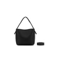Capella Black 3 Compartment Shoulder / Crossbody Bag