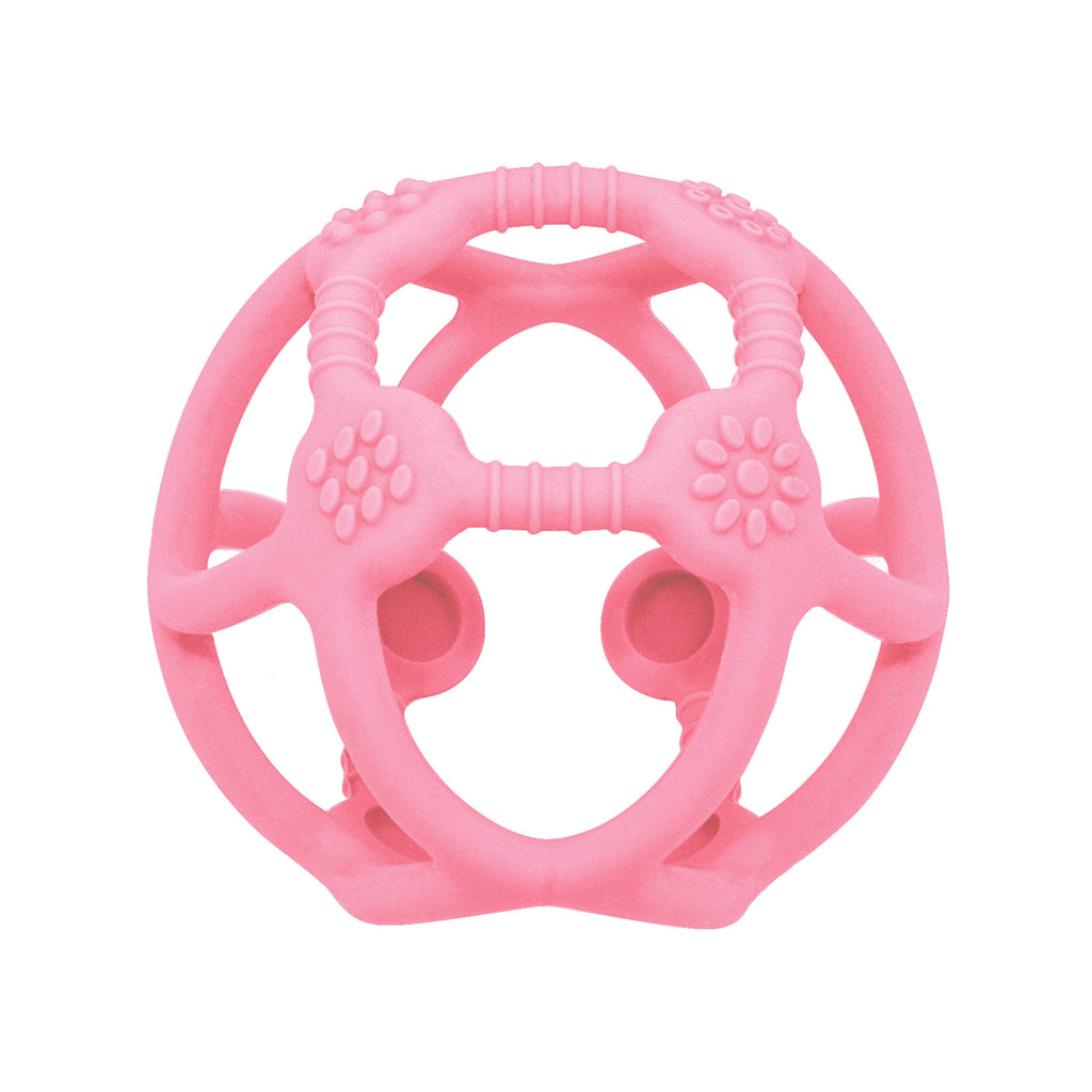 Playground Silicone Teething Ball - Light Pink