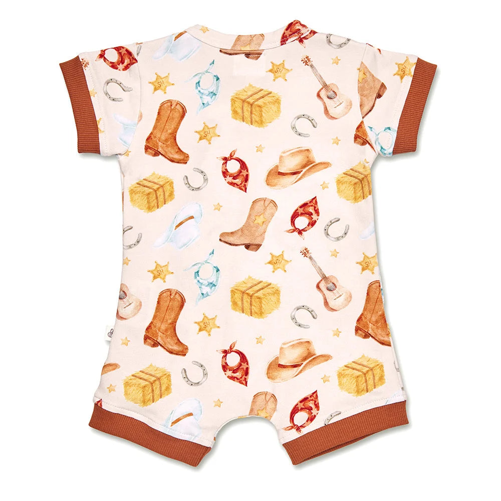 Snuggle Hunny Cowboys Organic Snuggle Shortie