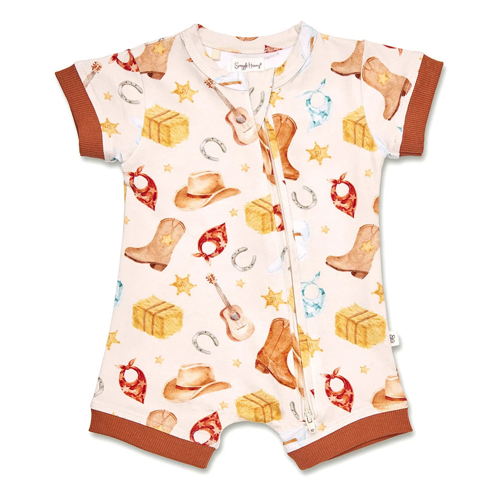 Snuggle Hunny Cowboys Organic Snuggle Shortie
