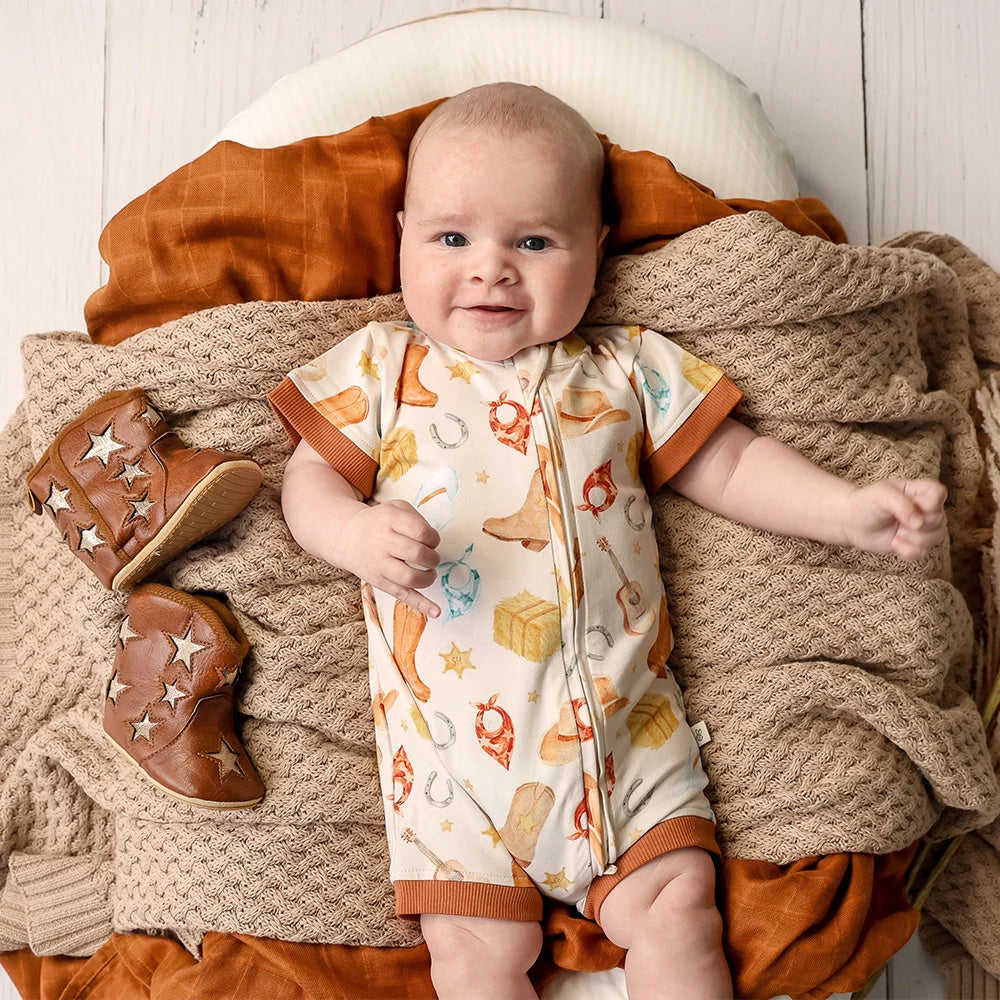 Snuggle Hunny Cowboys Organic Snuggle Shortie