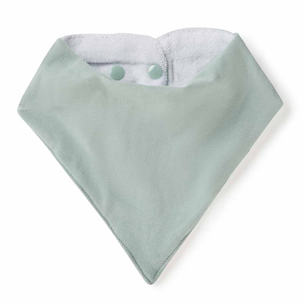 Snuggle Hunny Sage Organic Dribble Bib