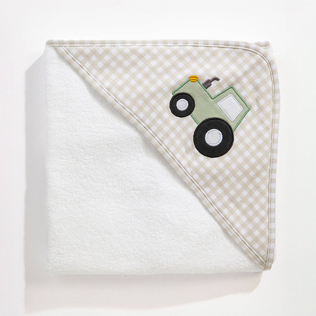 Hooded Towel | Tractor Ride