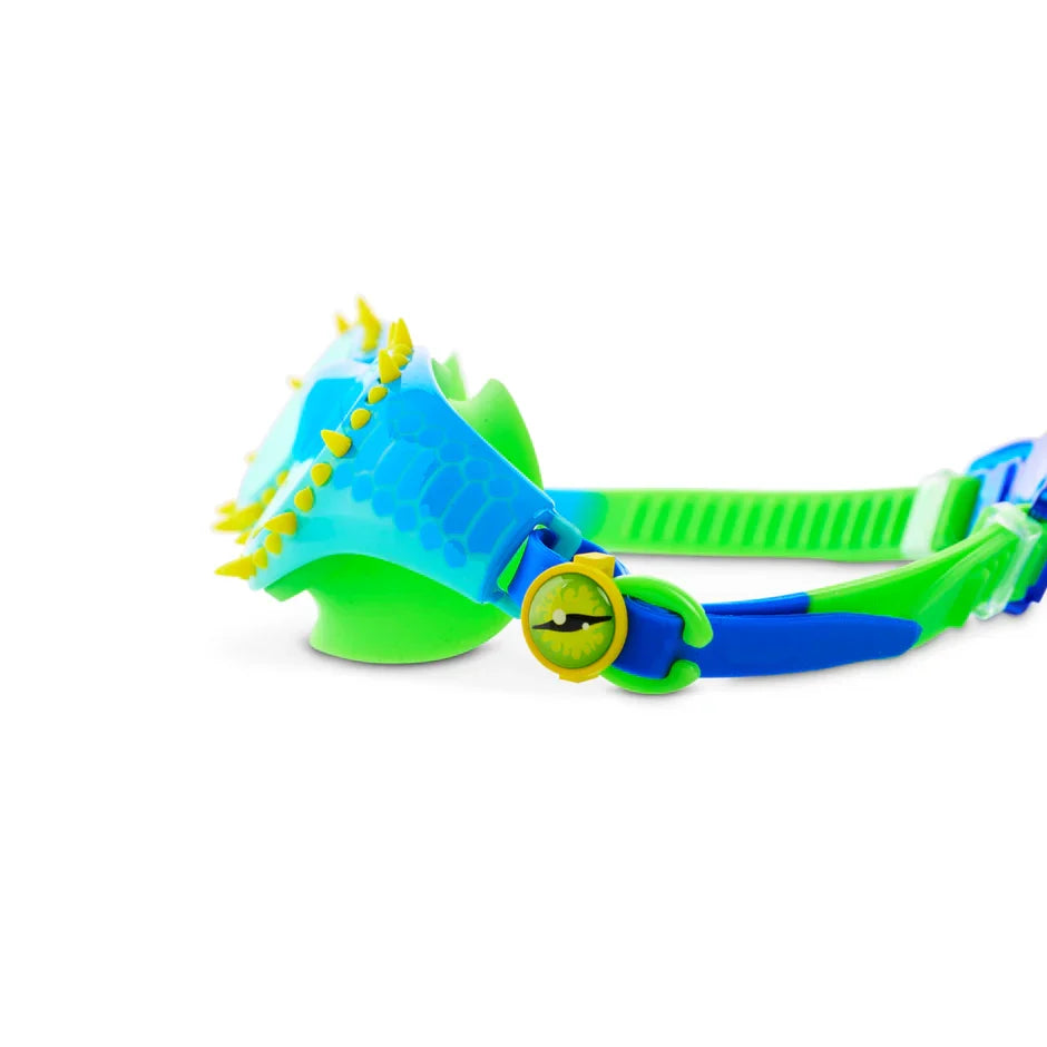 Jurassic Dive Stego Splash Green Swim Goggles