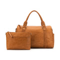 Gypsy Tan 2 Piece Weekender Bag