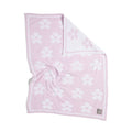 Chenille Blanket | Purple Flowers