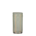Pettine Glass Vase | Steel 23.5cm