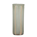 Pettine Glass Vase | Steel 35cm