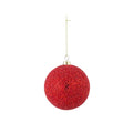 10cm Lustre Bauble | Red