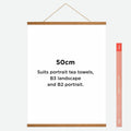 50cm Magnetic Print Hanger Frame