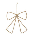 Glitter Bow Ornament