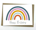 Rainbow Happy Birthday Card