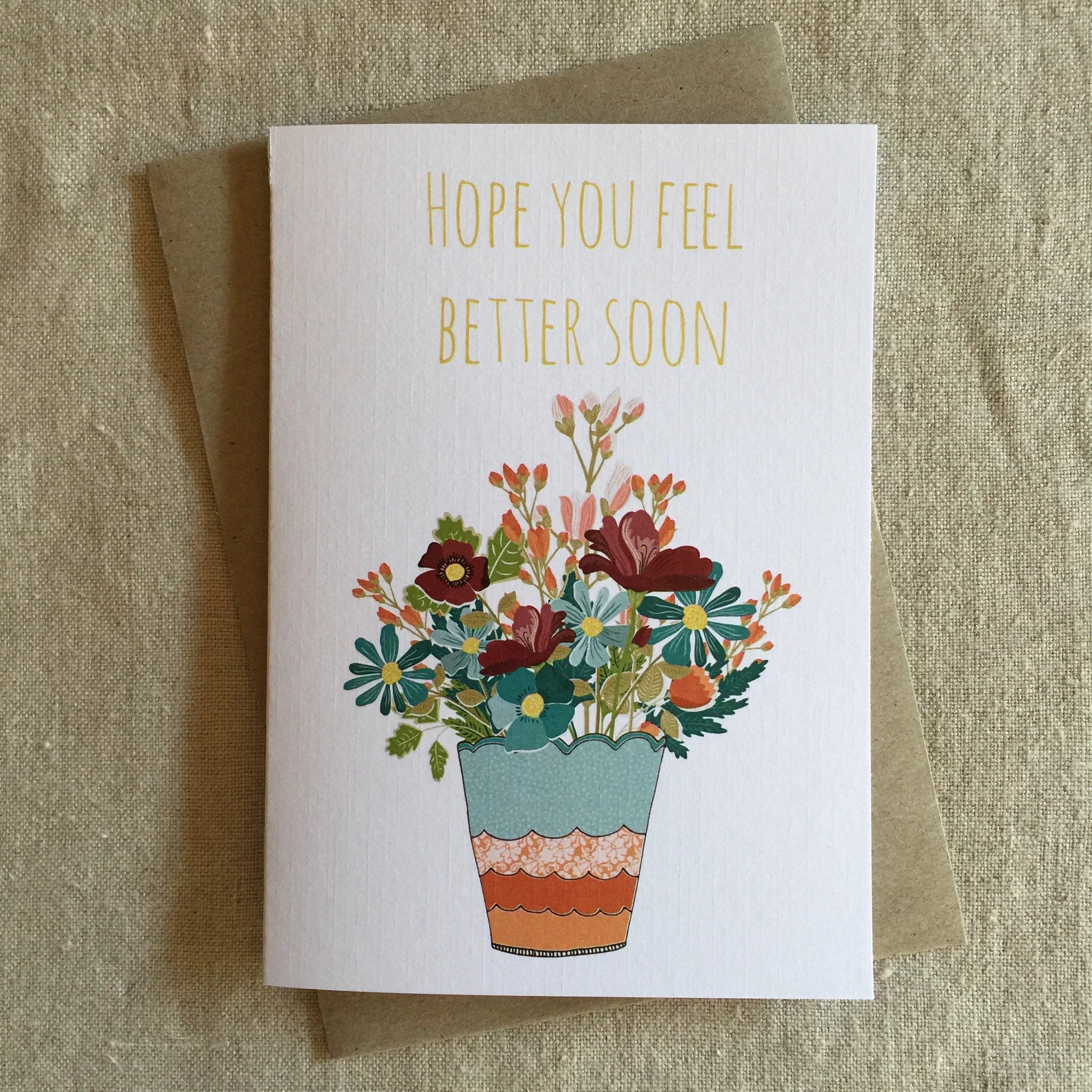Hope You Feel Better Soon Card