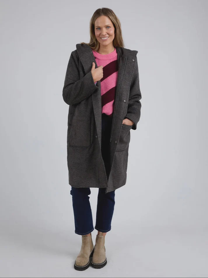 Jordan Coat Charcoal