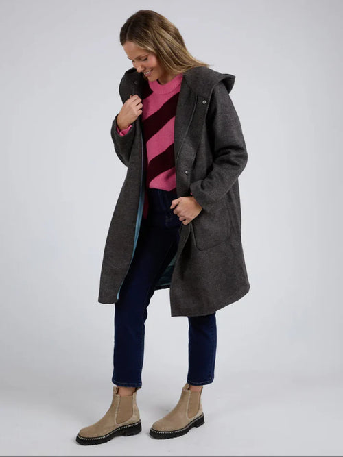 Jordan Coat Charcoal