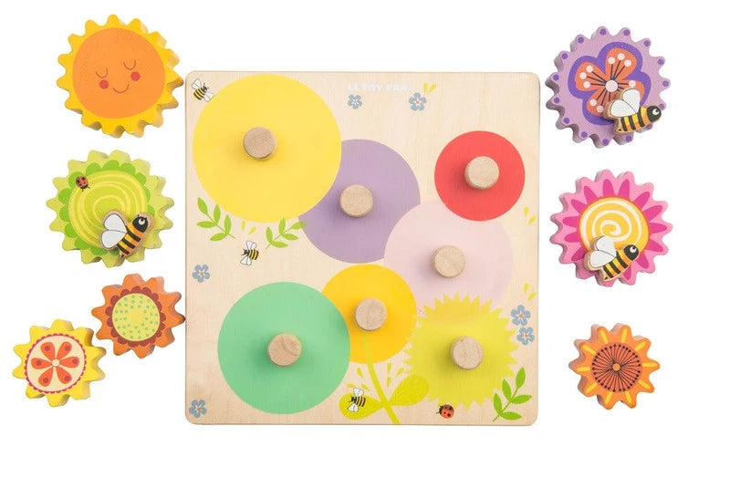 Gears & Cogs Busy Bee Learning Puzzle | Le Toy Van