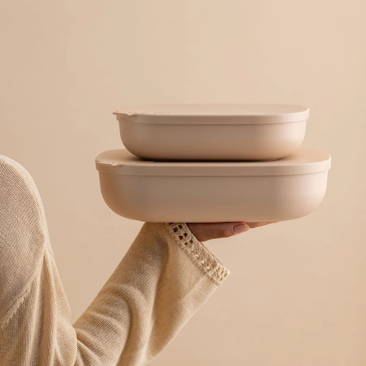 NEW Styleware Nesting Tray | 2 Piece Set Biscotti