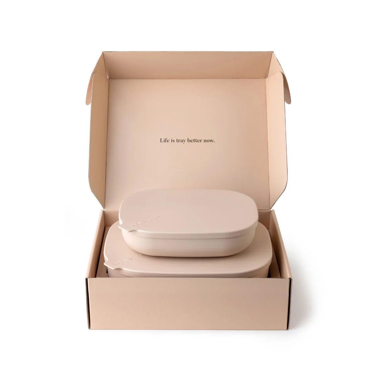 NEW Styleware Nesting Tray | 2 Piece Set Biscotti