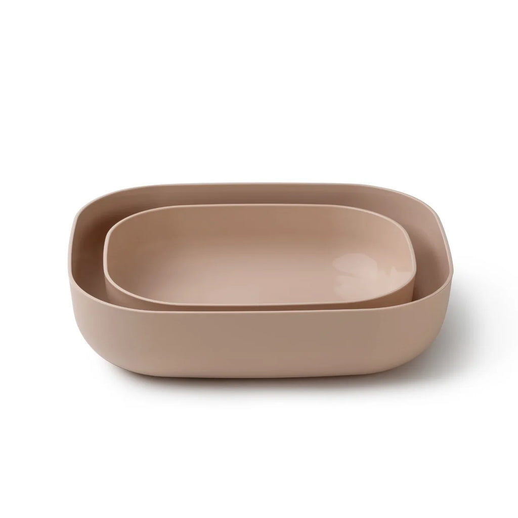 NEW Styleware Nesting Tray | 2 Piece Set Biscotti