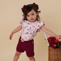 Snuggle Hunny Raspberry Organic Shorts