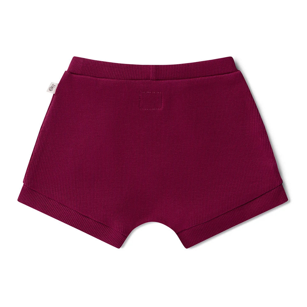 Snuggle Hunny Raspberry Organic Shorts