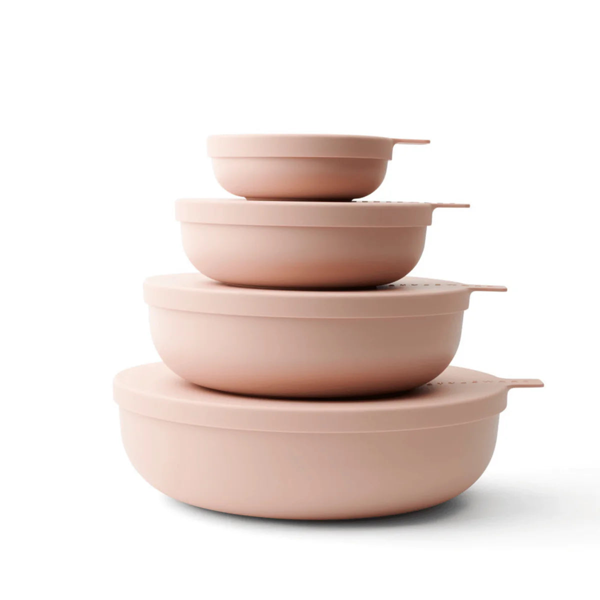 Styleware Nesting Bowl 4-Piece Set | Blush