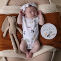 Snuggle Hunny Dog Park Short Sleeve Organic Bodysuit