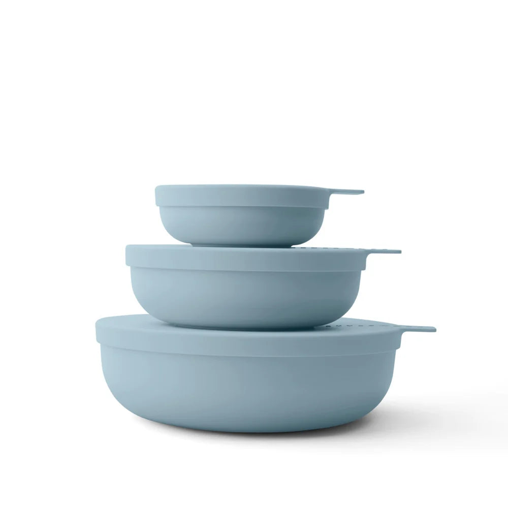Styleware Nesting Bowl 3-Piece Set | Sky