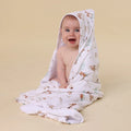 Snuggle Hunny Woodland Tales Organic Hooded Baby Towel