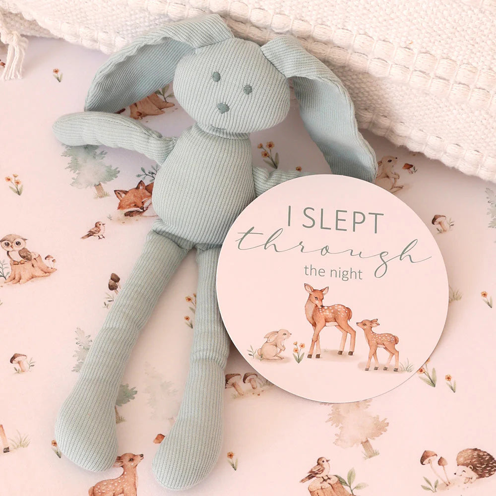 Snuggle Hunny Woodland Tales & Pebble Reversible Milestone Cards