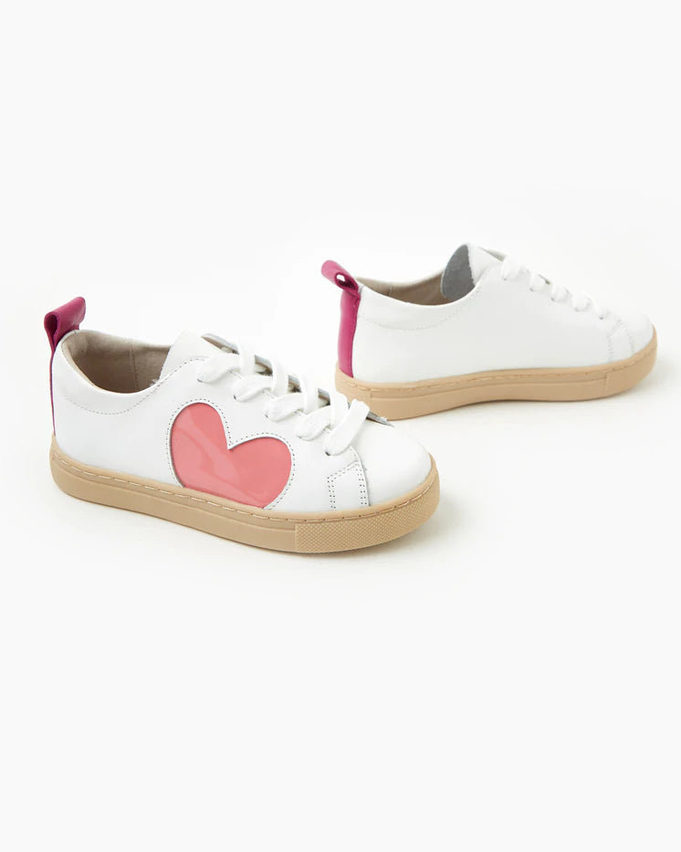 Heart Mini Sneaker - Pink