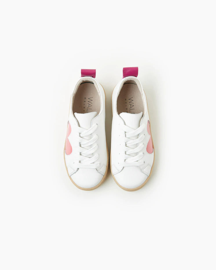 Heart Mini Sneaker - Pink