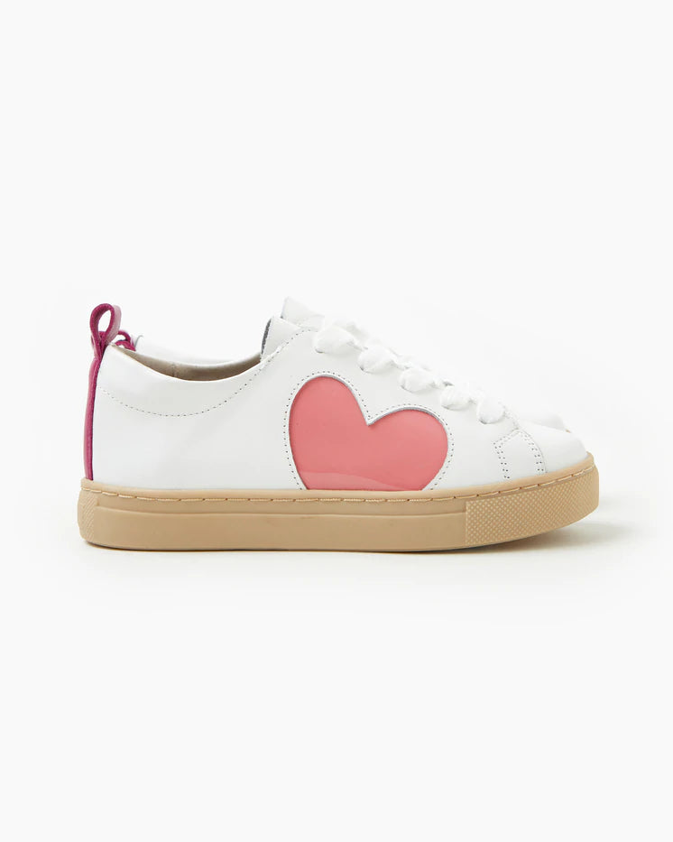 Heart Mini Sneaker - Pink