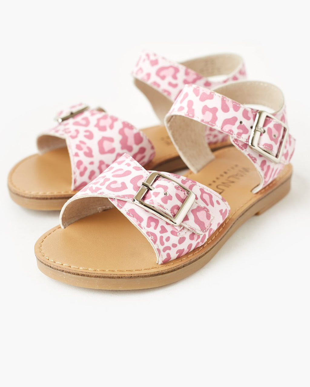 Ryder Sandal - Pink Leopard