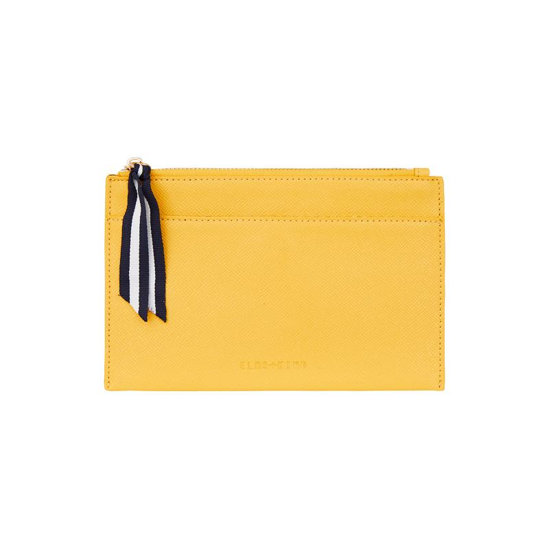 New York Coin Purse - Lemon